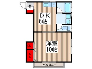 オハヨーハイツの物件間取画像